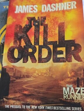 James Dashner - The Kill Order (Maze Runner Prequel) - Orange/Black Cover